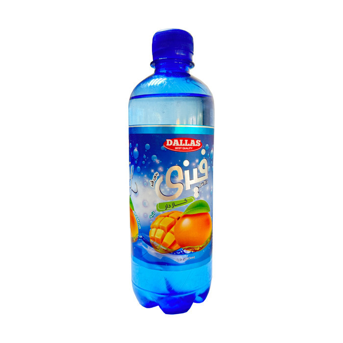نوشیدنی گازدار با طعم انبه دالاس - 500میلی لیتری بسته 12عددی