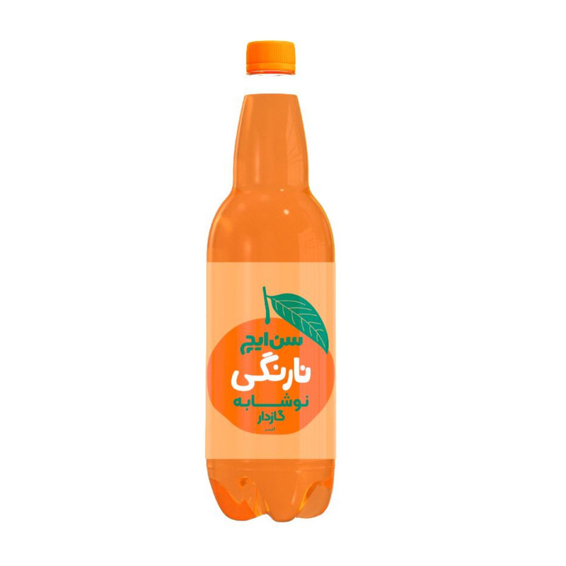 نوشابه گازدار نارنگی سن ایچ - 1000 میلی‌لیتر