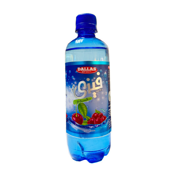 نوشیدنی گازدار گیلاس دالاس - 500 میلی لیتر بسته 12 عددی