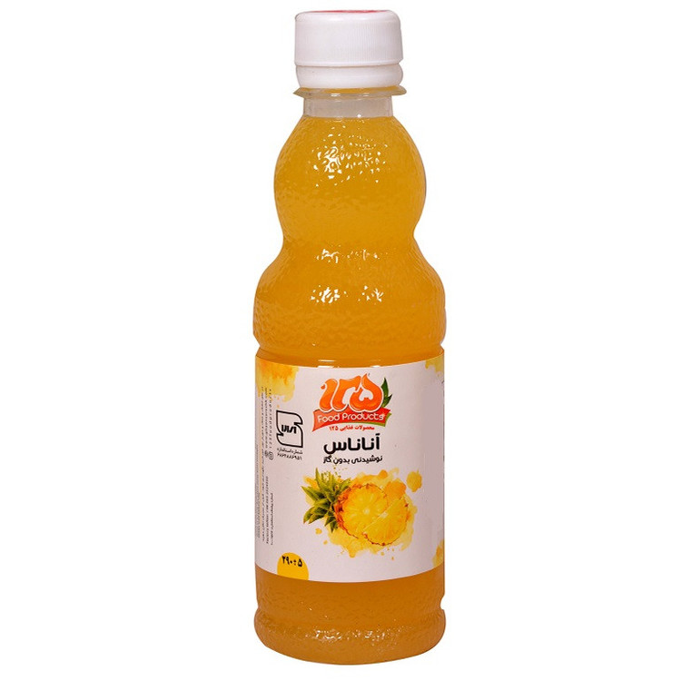 نوشیدنی بدون گاز آناناس 125 - 290 میلی لیتر بسته 12 عددی